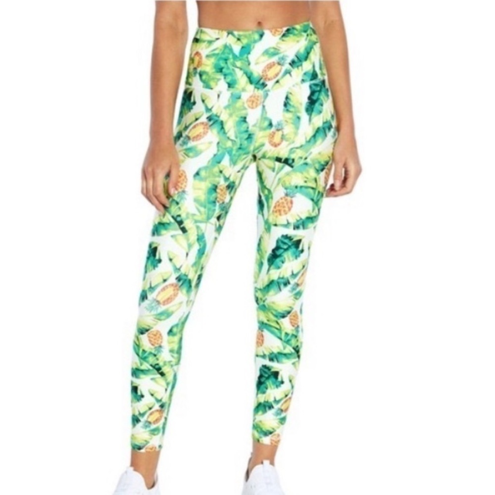 Wildfox‎ Sweat Palms & Pinas leggings size medium